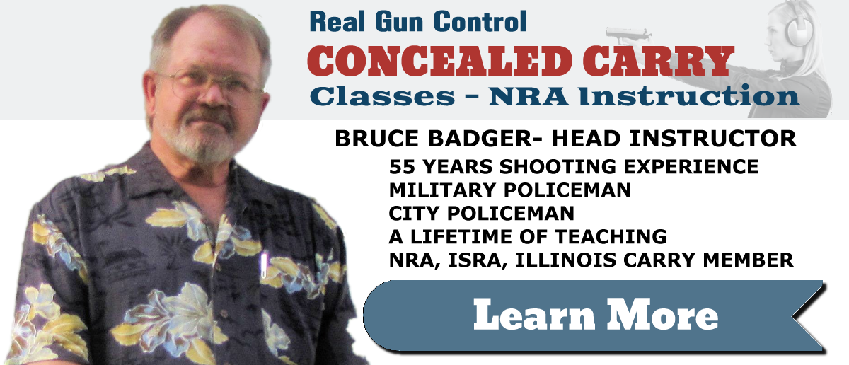 Great bargains on Concealed carry classes near Bloomington and Champaign, Illinois